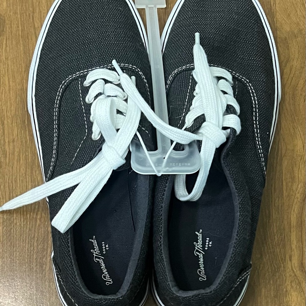 Canvas Lace-Up Sneakers